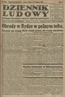 Dziennik Ludowy : organ Polskiej Partyi Socyalistycznej. 1920, nr 299