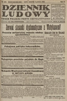 Dziennik Ludowy : organ Polskiej Partyi Socyalistycznej. 1920, nr 303
