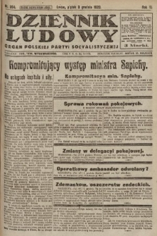 Dziennik Ludowy : organ Polskiej Partyi Socyalistycznej. 1920, nr 304