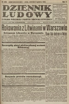 Dziennik Ludowy : organ Polskiej Partyi Socyalistycznej. 1920, nr 309
