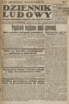 Dziennik Ludowy : organ Polskiej Partyi Socyalistycznej. 1920, nr 324