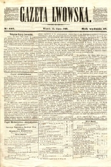 Gazeta Lwowska. 1869, nr 157