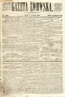 Gazeta Lwowska. 1869, nr 188