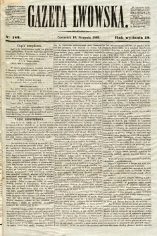 Gazeta Lwowska. 1869, nr 189