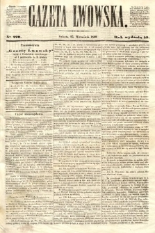 Gazeta Lwowska. 1869, nr 220