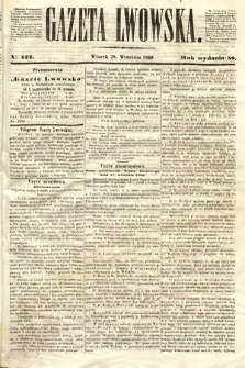 Gazeta Lwowska. 1869, nr 222