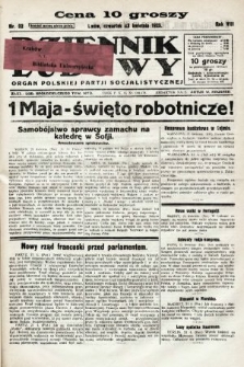 Dziennik Ludowy : organ Polskiej Partji Socjalistycznej. 1925, nr 92
