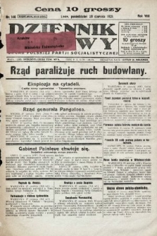 Dziennik Ludowy : organ Polskiej Partji Socjalistycznej. 1925, nr 146