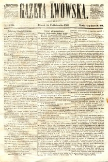 Gazeta Lwowska. 1869, nr 239