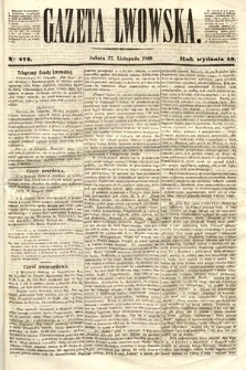 Gazeta Lwowska. 1869, nr 272