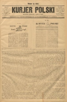Kurjer Polski. 1892, numer na okaz 