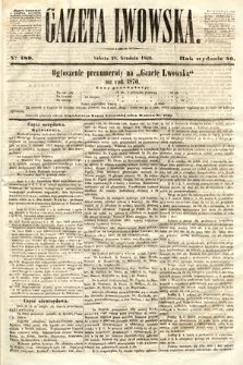 Gazeta Lwowska. 1869, nr 289