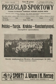 Przegląd Sportowy : tygodnik ilustrowany, poświęcony wszelkim gałęziom sportu. 1924, nr 26