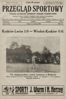 Przegląd Sportowy : tygodnik ilustrowany, poświęcony wszelkim gałęziom sportu. 1924, nr 37
