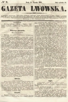 Gazeta Lwowska. 1858, nr 9