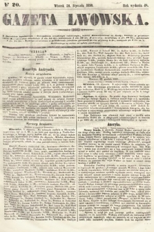 Gazeta Lwowska. 1858, nr 20