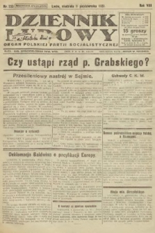 Dziennik Ludowy : organ Polskiej Partji Socjalistycznej. 1925, nr 233