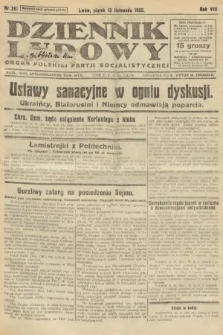 Dziennik Ludowy : organ Polskiej Partji Socjalistycznej. 1925, nr 261