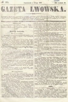 Gazeta Lwowska. 1858, nr 25