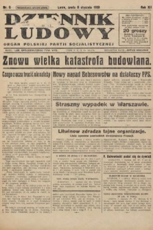 Dziennik Ludowy : organ Polskiej Partji Socjalistycznej. 1929, nr 6