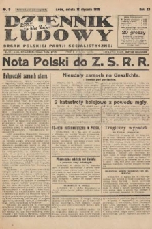 Dziennik Ludowy : organ Polskiej Partji Socjalistycznej. 1929, nr 9