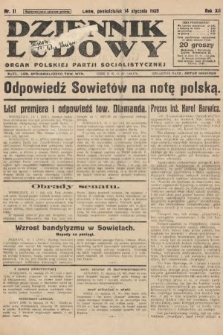 Dziennik Ludowy : organ Polskiej Partji Socjalistycznej. 1929, nr 11