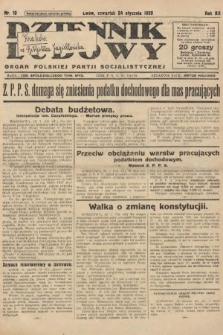 Dziennik Ludowy : organ Polskiej Partji Socjalistycznej. 1929, nr 19