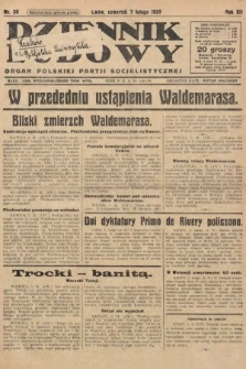 Dziennik Ludowy : organ Polskiej Partji Socjalistycznej. 1929, nr 30