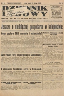Dziennik Ludowy : organ Polskiej Partji Socjalistycznej. 1929, nr 41