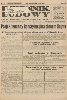 Dziennik Ludowy : organ Polskiej Partji Socjalistycznej. 1929, nr 45