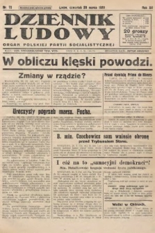Dziennik Ludowy : organ Polskiej Partji Socjalistycznej. 1929, nr 72