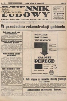 Dziennik Ludowy : organ Polskiej Partji Socjalistycznej. 1929, nr 74