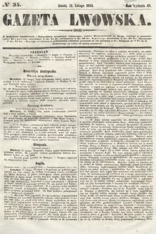 Gazeta Lwowska. 1858, nr 35