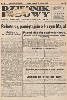 Dziennik Ludowy : organ Polskiej Partji Socjalistycznej. 1929, nr 88