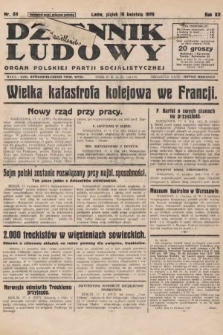 Dziennik Ludowy : organ Polskiej Partji Socjalistycznej. 1929, nr 89