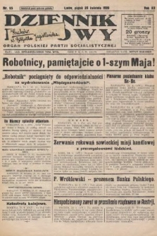 Dziennik Ludowy : organ Polskiej Partji Socjalistycznej. 1929, nr 95