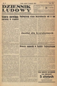 Dziennik Ludowy : organ Polskiej Partji Socjalistycznej. 1934, nr 3