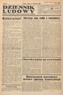 Dziennik Ludowy : organ Polskiej Partji Socjalistycznej. 1934, nr 9
