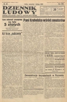 Dziennik Ludowy : organ Polskiej Partji Socjalistycznej. 1934, nr 25