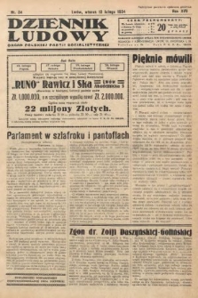 Dziennik Ludowy : organ Polskiej Partji Socjalistycznej. 1934, nr 34