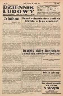 Dziennik Ludowy : organ Polskiej Partji Socjalistycznej. 1934, nr 46