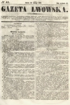 Gazeta Lwowska. 1858, nr 41