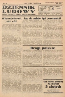 Dziennik Ludowy : organ Polskiej Partji Socjalistycznej. 1934, nr 49