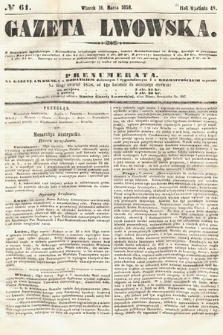 Gazeta Lwowska. 1858, nr 61
