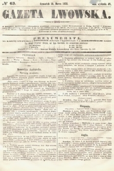 Gazeta Lwowska. 1858, nr 63