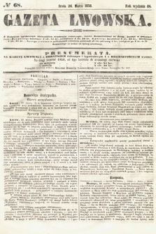 Gazeta Lwowska. 1858, nr 68