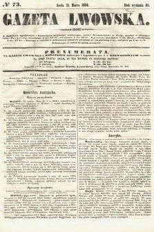 Gazeta Lwowska. 1858, nr 73