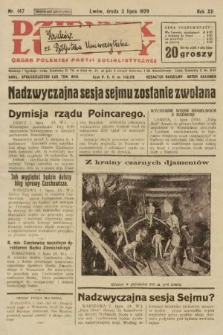 Dziennik Ludowy : organ Polskiej Partji Socjalistycznej. 1929, nr 147