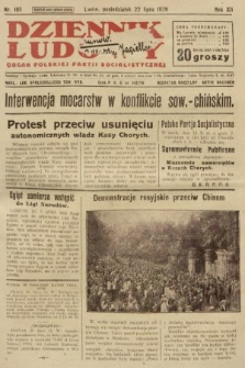 Dziennik Ludowy : organ Polskiej Partji Socjalistycznej. 1929, nr 165