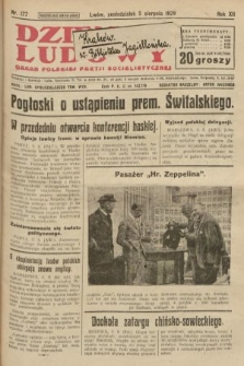Dziennik Ludowy : organ Polskiej Partji Socjalistycznej. 1929, nr 177